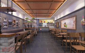 最新小吃店效果图