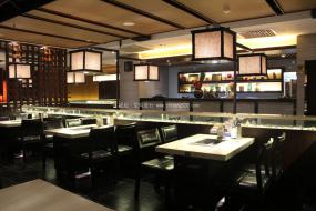 韩式烤肉餐厅装潢效果图片