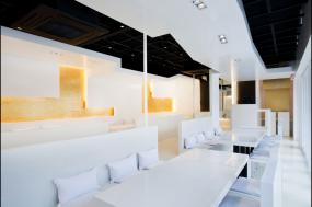 韩式自助餐厅装饰设计效果图片