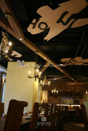 最新韩式自助餐厅设计装饰效果图片