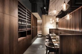 韩式自助餐厅装修实景图片