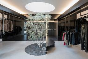 个性服装店装修高清效果图