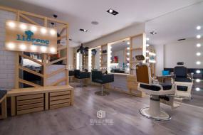 美容美发会所装饰设计效果图