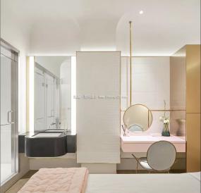 美容美发会所装修实景图片