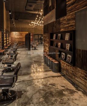 高档美发店装修效果图片