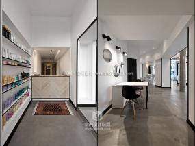 美容美发会所设计装修效果图片