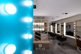 高档美发店装饰设计效果图片