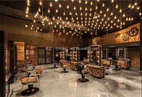 高档美发店装修高清图片