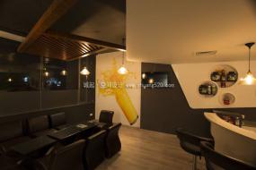 最新工业风健身房装饰实景图