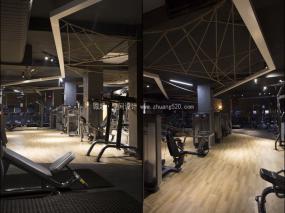 工业风健身房设计装修效果图