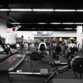 小型健身房装饰设计效果图