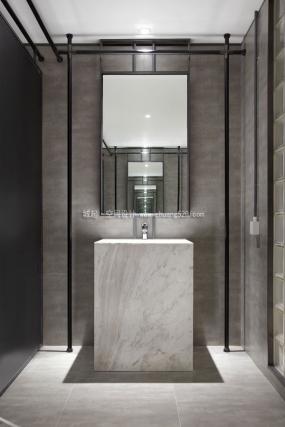 loft风格健身房装修实景图片