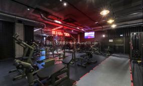 时尚健身房装修装潢效果图
