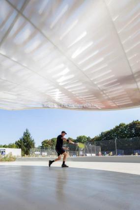 大型健身房设计效果图