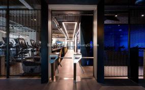 时尚健身房装修实物图片