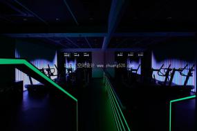 国外健身房装潢效果图片