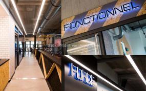 时尚健身房装修高清效果图