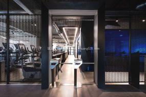 工业风健身房设计效果图