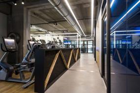 工业风健身房设计装潢图片