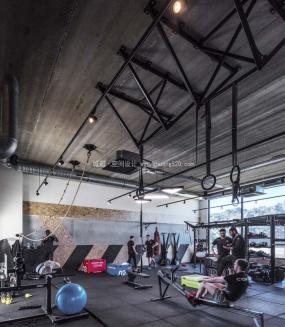 时尚健身房装饰图片