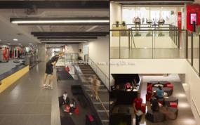 现代简约健身房设计装修效果图