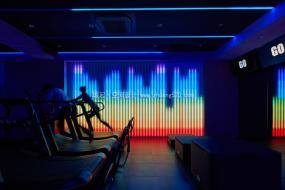 国外健身房装修实景图片