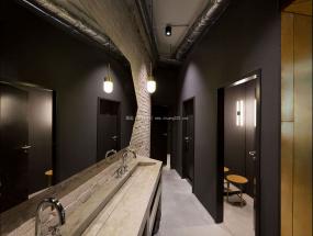 高端健身房地面装修效果图