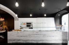 连锁西餐厅装修实景图片