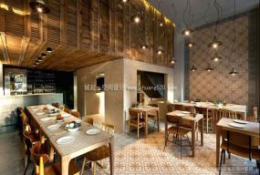 咖啡西餐厅装饰设计效果图片