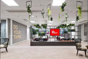 服务型商务办公室装饰效果图