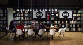 高端传统型办公室装修效果图