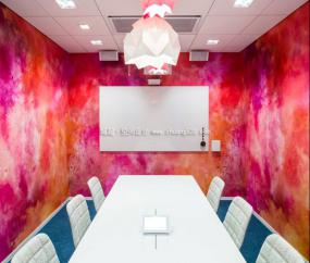 摄影工作室公司装修实物图片