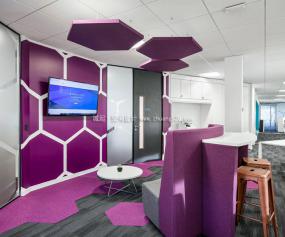 国际贸易公司装饰设计效果图