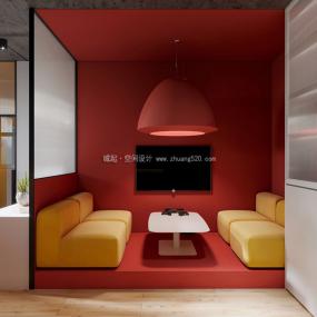 进出口贸易公司装修实景图片