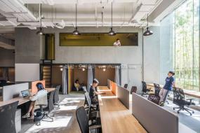 最新进出口贸易公司装修设计效果图