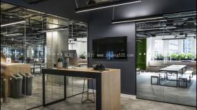 电子公司装饰设计效果图