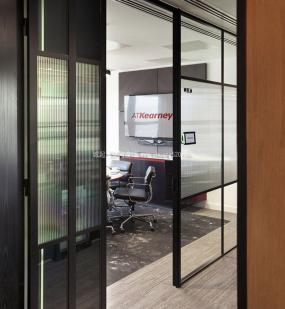 商务咨询公司装修装潢效果图