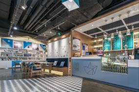 港式甜品店装潢效果图片