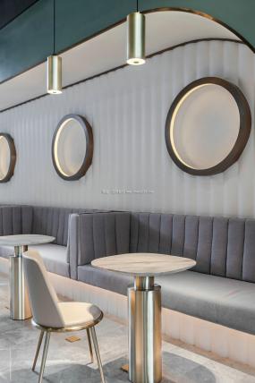 港式甜品店装修设计效果图