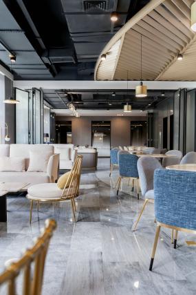 最新港式甜品店设计装饰效果图片