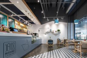 港式甜品店装潢效果图