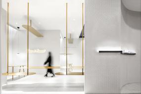 港式甜品店装修图片