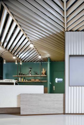 港式甜品店设计装修效果图片