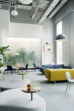 高档创意咖啡厅装修效果图