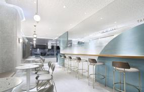 工业风咖啡厅装潢设计效果图片