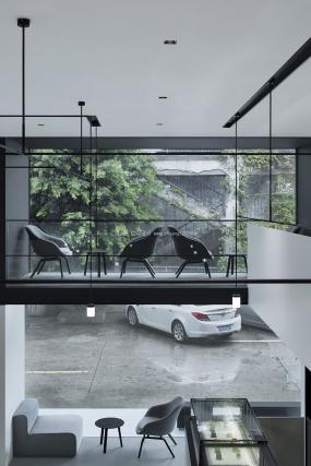 现代咖啡厅装饰效果图