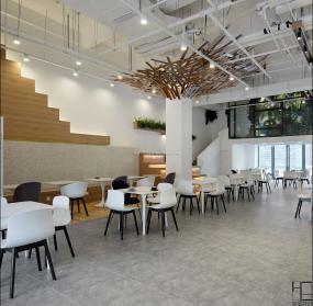 欧式咖啡厅设计装修效果图片