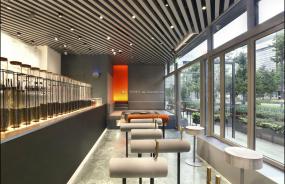 网红咖啡厅装饰设计效果图