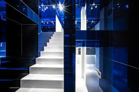 工业风咖啡厅设计效果图