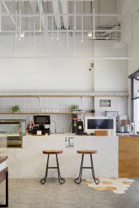 欧式咖啡厅装潢设计效果图片